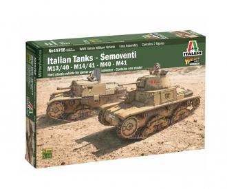 1:56 ITALIAN TANKS / SEMOVENTI