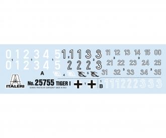 Tiger I Ausf. E Model Kit 1:56 with Zimmerit