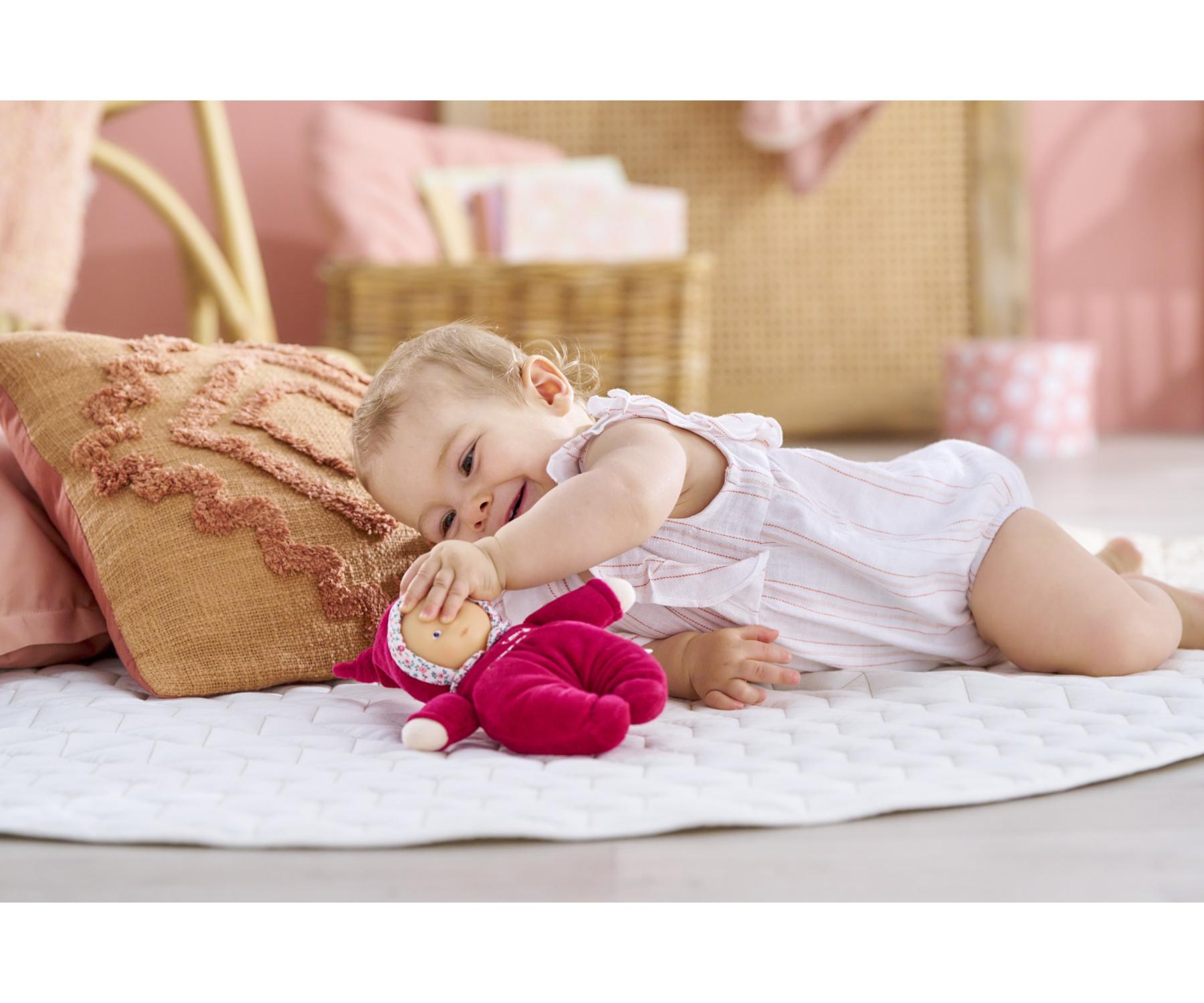 Doudou Corolle Babidoux Jardin En Fleurs - 20 Cm - Senteur Vanille - Dès La Naissance