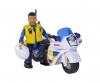 Sam Polizei Motorrad mit Figur