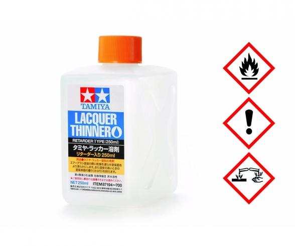 Lacquer Thinner Retarder 250ml, paint thinner