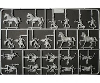 The Knights XIth Century Crusaders Model Kit 1:72