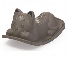 Smoby Kinderwippe Katze, grau