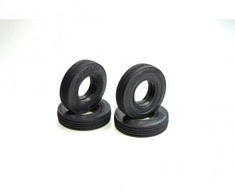 1:14 Lowloader Tire-set, model accessory, 4 pcs