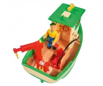 Bateau de pêche Charlie avec figurine