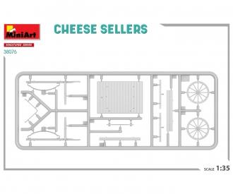 1:35 Fig.-Set Cheese Sellers w/ cart (2)