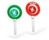 Police Stop Disque de signalisation lumineux 24 cm