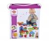 Coloured Wooden Blocks Baby - 50 Pieces