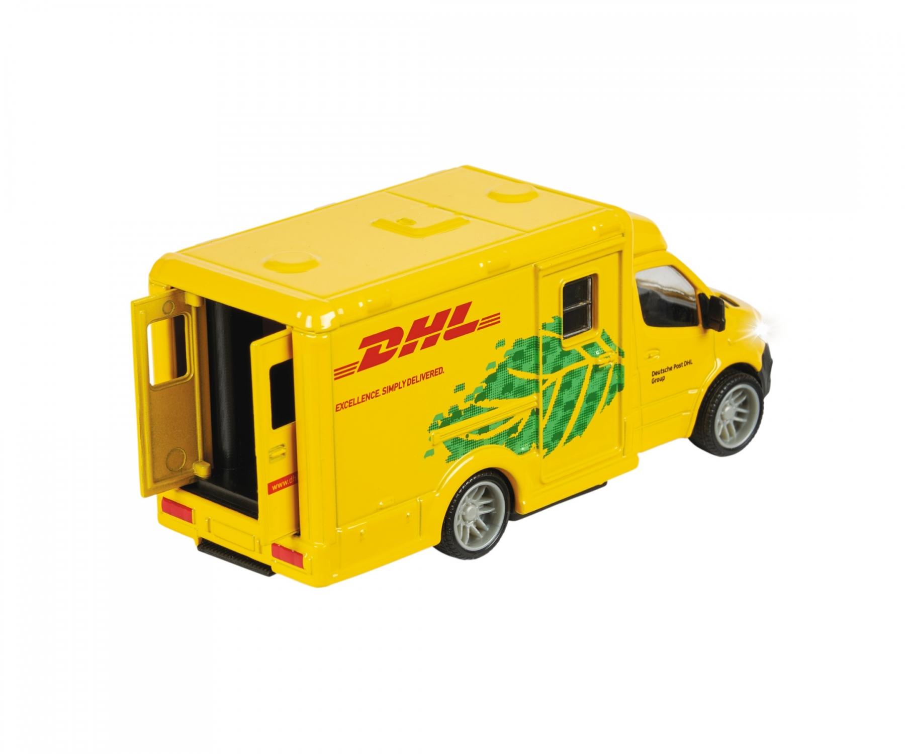 1/43 Mercedes Benz Actros DHL truck with trailer Minichamps