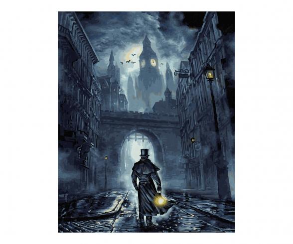 The Dark Side  40 x 50 cm - Painting by Numbers
