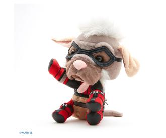 Marvel Dogpool Collectible Plush, 25 cm