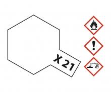 X-21 Flat Base, acrylic paint, 23 ml bottle