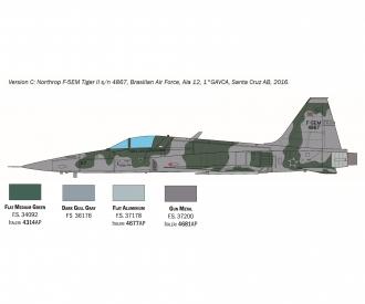 Northrop F-5E Tiger II Aircraft Model Kit 1:48