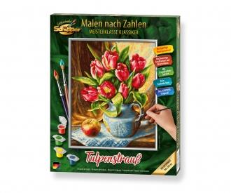 Tulpenstrauß Malen nach Zahlen