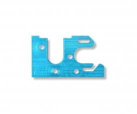 X10EB Support moteur/plaque bleu