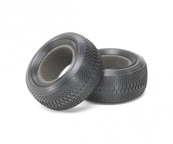 Dual-Block Tires 62/25, RC buggy tire set