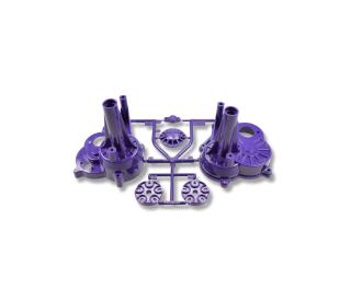 Gearbox B Parts, model spare parts, purple