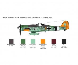 Italeri FW 190 D-9 Aircraft Model Kit 1:72