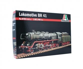 Locomotive BR41 Model Kit in 1:87 HO Scale