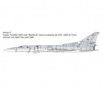 Italeri Tu-22M2 Backfire B Aircraft Kit 1:72