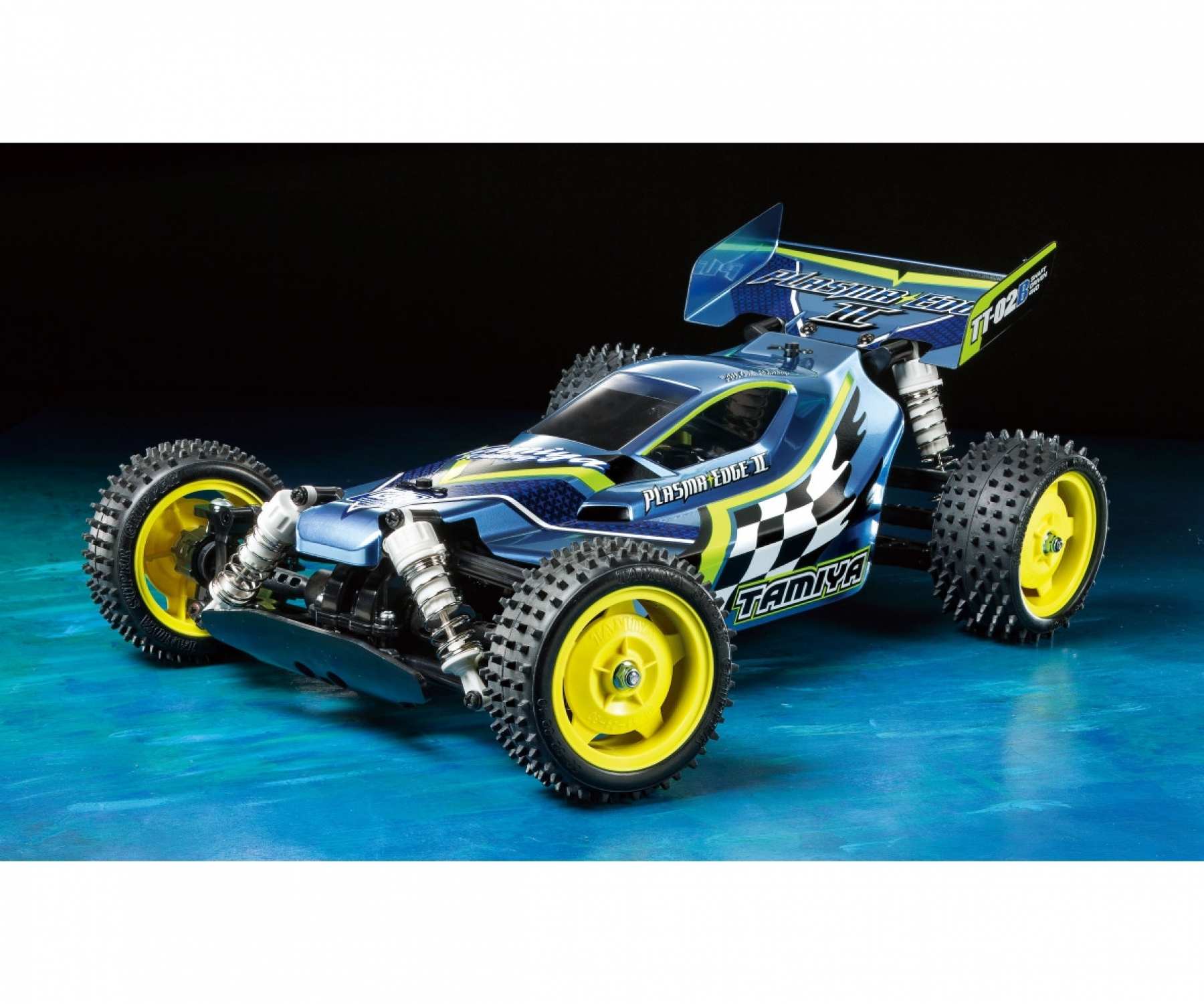 TAMIYA The Grasshopper II ＆FINSPEC2.4G 1/10 SCALE R/C HIGH PERFORMANCE OFF ROAD RACER THE