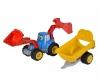 Tracteur avec remorque 54 cm