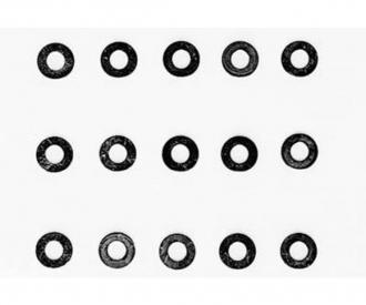 3mm Washer MA14, model accessory, 15-piece set