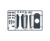 Italeri King Tiger model kit 1:56 with figure