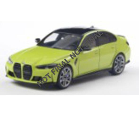 1:43 BMW G80 M3 Sedan Sao Paulo yellow 1:43 BMW G80 M3 Sedan Sao Paulo yellow