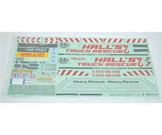Volvo sticker bag, model decal set for RC truck