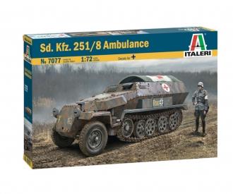 Sd.Kfz. 251/8 Ambulance Model Kit 1:72 Scale