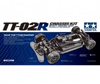 1:10 TT-02R Chassis Kit, RC assembly kit, 4WD