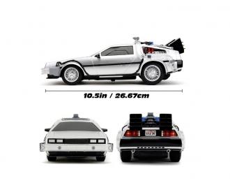 ホビーラジコン BACK TO THE FUTURE DELOREAN-1 1:10 scale Die Cast Replica Back to the Future The DeLorean