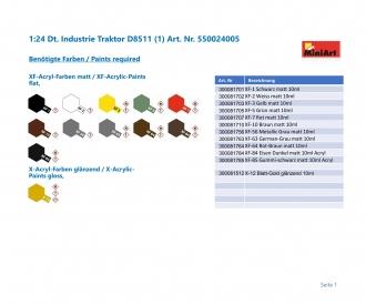 1:24 Germ. Industrial tractor D8511 (1)