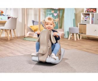 BIG Rocking Elephant Rocker Grey