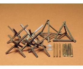 1:35 Diorama-Set Tank Barricade, assembly kit