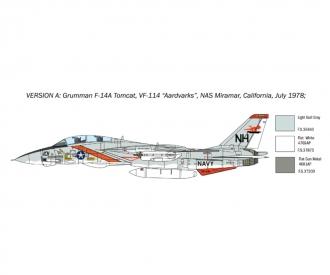 F-14A Tomcat 1:72 Aircraft Model Kit with Decals
