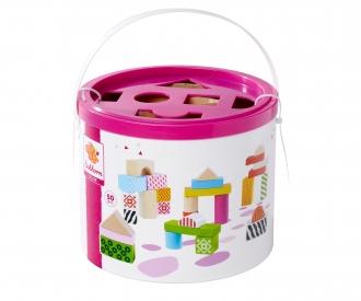 Eichhorn Color, Wooden Building Blocks