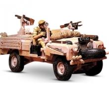 1:35 Brit.SAS Land Rover, plastic model kit
