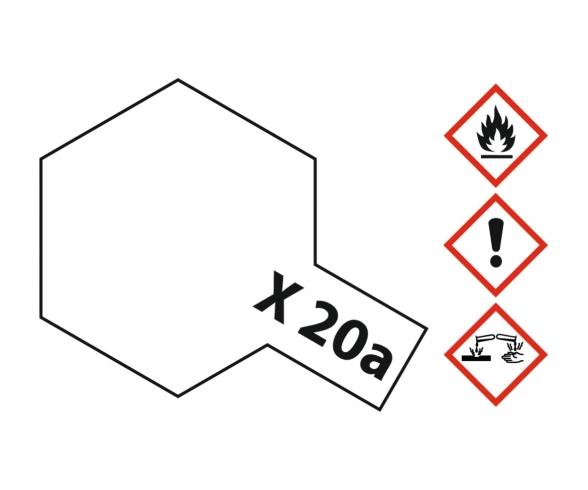 X-20A Acrylic Thinner 250ml, paint thinner
