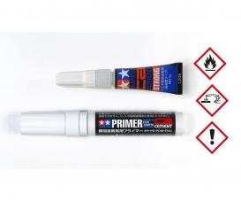 TAMIYA CA Cement/Primer Set 3g PP/PE/POM