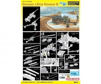 1:35 Canon allemand s.10cm 18 (Smart Kit)