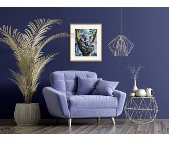 Koala with Joey 24 x 30 cm - Painting by Numbers