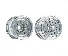 1:14 Truck Front Wheel, model accessory, chrome