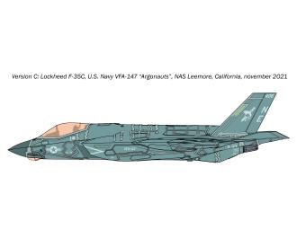 Italeri F-35C Lightning II Aircraft Kit 1:72
