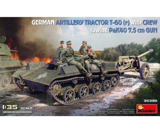 1:35 Tracteur allemand T-60(r) avec PaK40/Man.