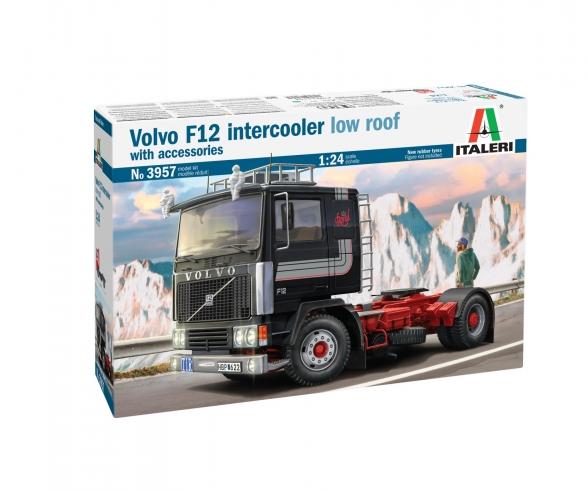 Volvo F12 Intercooler Low Roof Model Kit 1:24