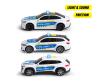 BMW Police Cars Friction Car 15 cm
