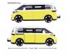 Premium Cars VW ID Buzz, yellow/white