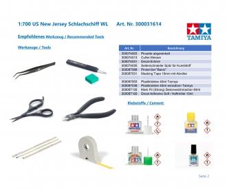 1:700 US New Jersey Schlachschiff WL